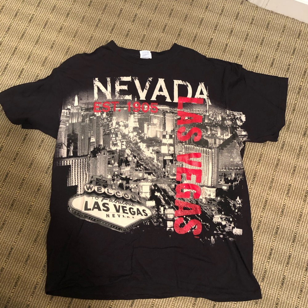 NWOT Las Vegas Nevada Cotton Tee - size XL, can be unisex
